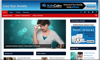 Cure Your Anxiety Ready-to-use Affiliate Website