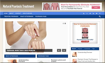 Ready-made Psoriasis Treatment Affiliate Website